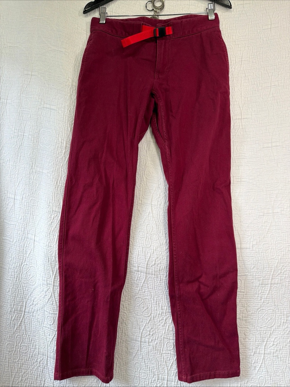 Topo Designs Pants Women Small Colorado USA Climb Boulder Organic Cotton Canvas